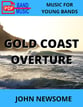 Gold Coast Overture Concert Band sheet music cover